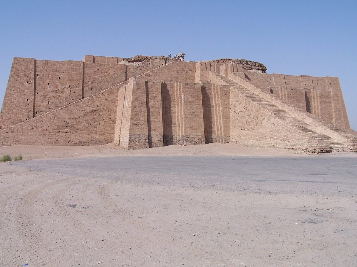 Great Ziggurat of Ur near Nasiriyah — one of the best places to visit in Iraq