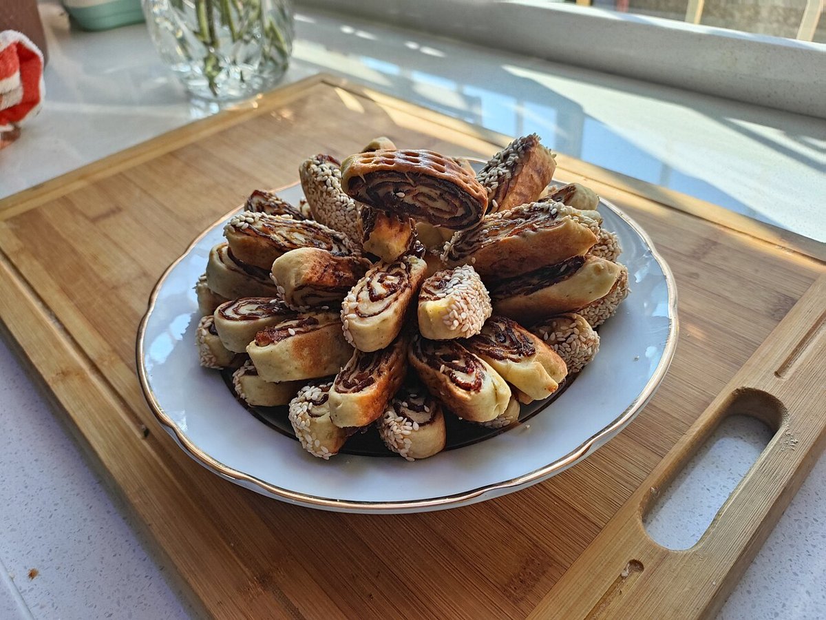 Iraqi kleicha, the date-filled national cookie made for Eid