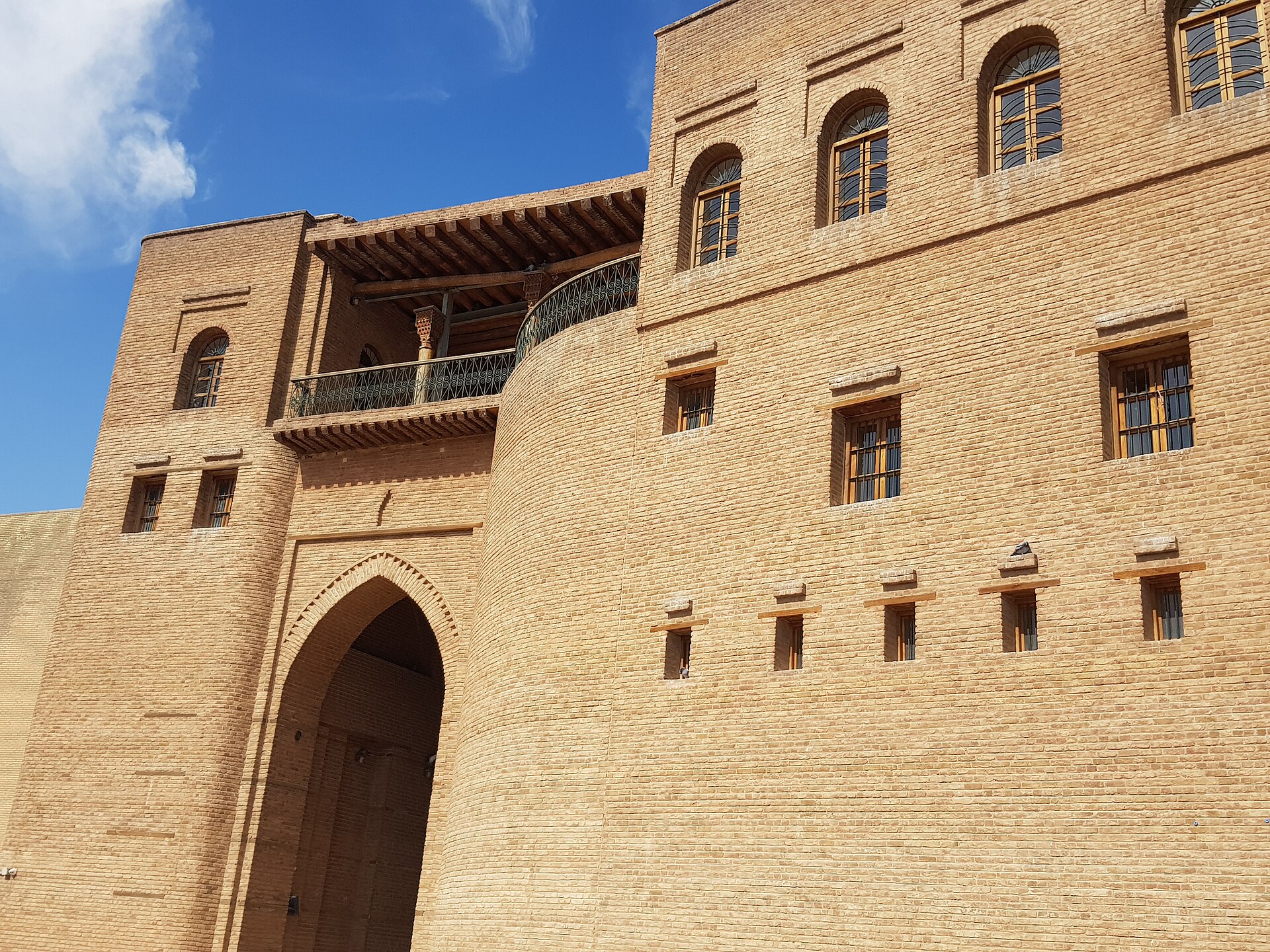 The restored Grand Gate of the Erbil Citadel, the starting point for most things to do in Erbil